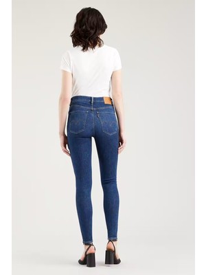 Levi's Pamuklu Yüksek Bel Süper Skinny Mile Jeans Bayan Kot Pantolon 22791