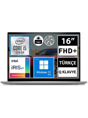 Dell Inspiron 16 5620 I56206005U08 I5-1235U 32GB 512SSD 16" Fullhd+ Windows 11 Pro Taşınabilir Bilgisayar