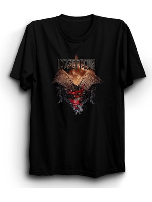 The Fame LED Zeppelin, Wings, Rock Metal Grup Tişörtü