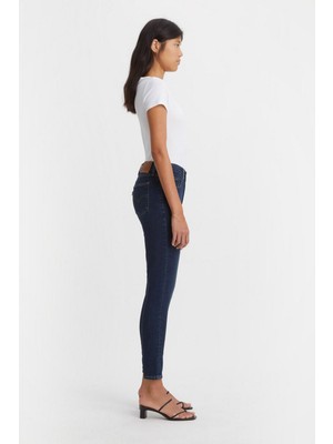 721™ High Rise Skinny Kadın Jean Pantolon - Dark Indigo Worn In