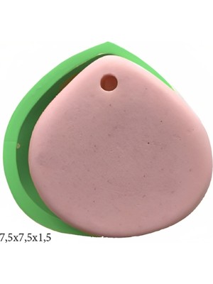 Çerçeve Modeli Silikon Şeker Hamuru Dekor, Sabun, Saksı ve Mum Kalıbı