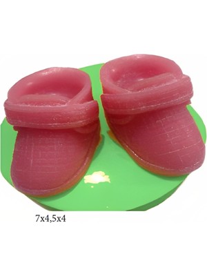 Bebek Modeli Silikon Şeker Hamuru Dekor, Sabun, Saksı ve Mum Kalıbı