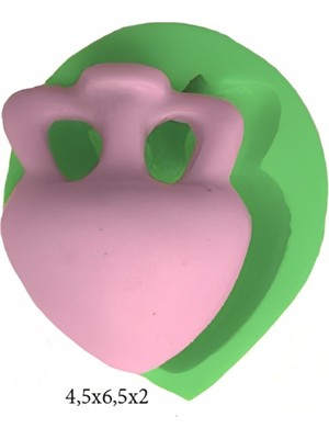 Eşya Figürleri Silikon Şeker Hamuru Dekor, Sabun, Saksı ve Mum Kalıbı