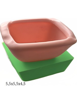 Eşya Figürleri Silikon Şeker Hamuru Dekor, Sabun, Saksı ve Mum Kalıbı