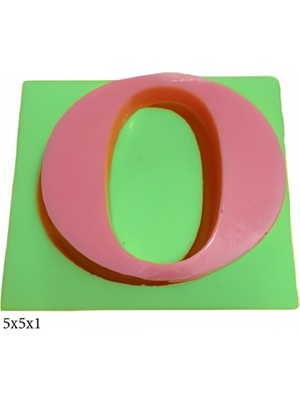 Harf ve Rakam Figürleri Silikon Şeker Hamuru Dekor, Sabun, Saksı ve Mum Kalıbı