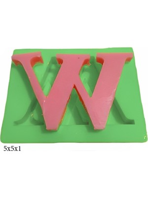 Harf ve Rakam Figürleri Silikon Şeker Hamuru Dekor, Sabun, Saksı ve Mum Kalıbı