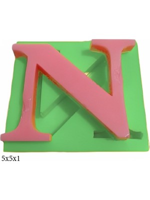 Harf ve Rakam Figürleri Silikon Şeker Hamuru Dekor, Sabun, Saksı ve Mum Kalıbı