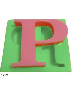 Harf ve Rakam Figürleri Silikon Şeker Hamuru Dekor, Sabun, Saksı ve Mum Kalıbı