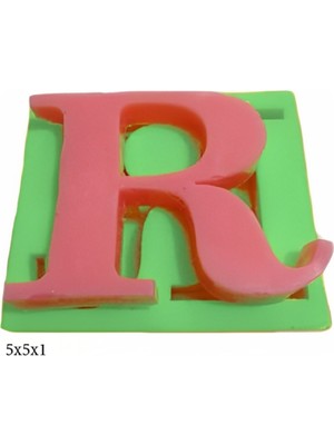 Harf ve Rakam Figürleri Silikon Şeker Hamuru Dekor, Sabun, Saksı ve Mum Kalıbı