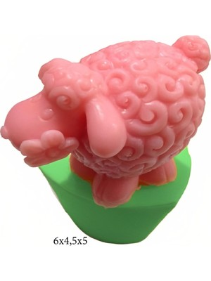 Hayvan Figürleri Silikon Şeker Hamuru Dekor, Sabun, Saksı ve Mum Kalıbı