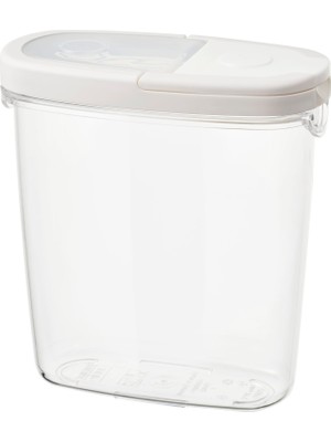 Erzak Saklama Kabı, Beyaz, 8X18 Cm, Ikea 365+