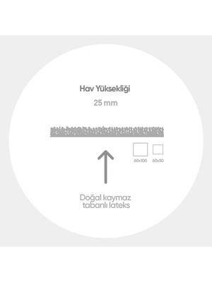 Eurobano Beyaz Synergy Işıltılı Kaymaz Taban Yıkanabilir Yolluk