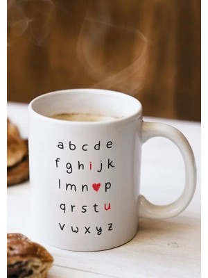 Bikutumutluluk I Love You Sevgiliye Hediye Aşk Kupa