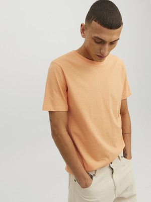 Jack & Jones Bisiklet Yaka Basic Tişört-Organic