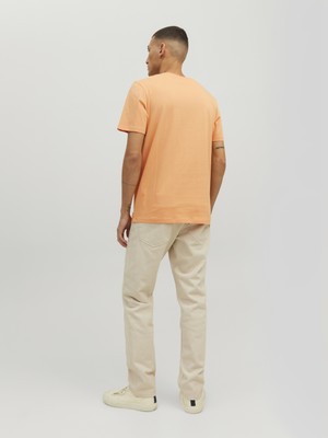 Jack & Jones Bisiklet Yaka Basic Tişört-Organic