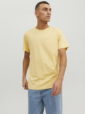 Jack & Jones Bisiklet Yaka Basic Tişört-Organic