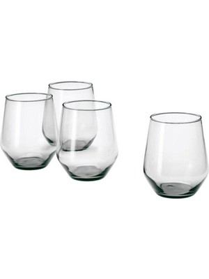 IKEA Ivrıg 4 Adet 45 Cl Cam Bardak Seti Gri