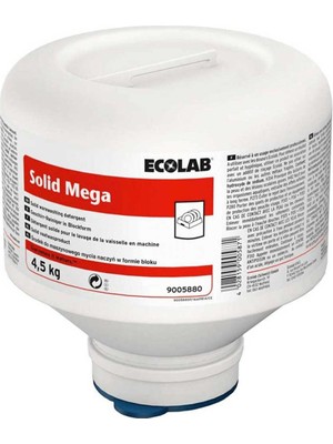 Ecolab Solid Mega Katı Bulaşık Makinesi Deterjanı Konsantre 4.50 kg