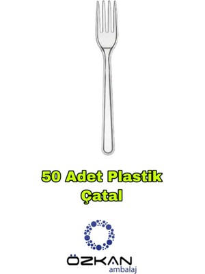 Özkan Ambalaj 3 Gözlü Köpük Tabak - Plastik Çatal,kaşık - Karton Bardak Eko SET(50LI Set)