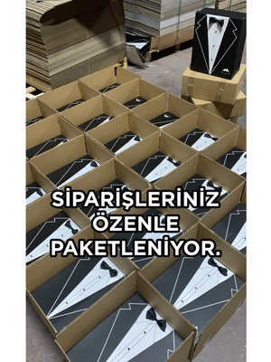 EC Shop Ruhu Revan Teknoplus Damat Kutusu Damat Bohçası 3'lü Set