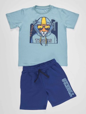 Mushi Tigers Erkek Çocuk T-Shirt Şort Takım10