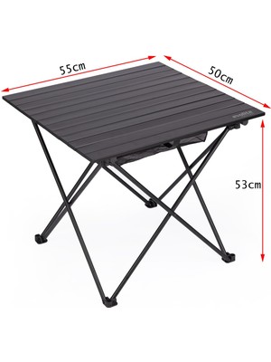 Evolite Nature Katlanabilir Kamp Masası Orta (50 x 55 x 53CM)