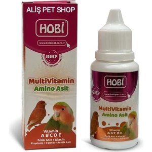 Kuşlar Için Multivitamin ve Aminoasit Takviyesi 30ML 1 Adet