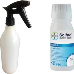 Tüm Haşereler Için Solfac SUPEREC25 100ML/1LT Fısfıs 1. Kalite / Eldiven Hediye