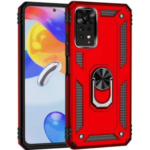 Xiaomi Redmi Note 11 Pro 5g Kılıf Yüzüklü Standlı Korumalı Kapak