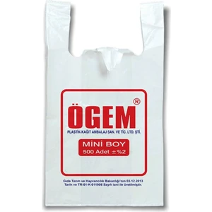 Plastik  Mini Boy 500 Adet Hışır Poşet