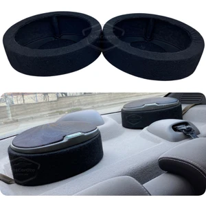 ŞüsCarOto Aksesuar Çift Yönlü 6x9 Oval & 16 cm Yuvarlak Hoparlör Kasnağı Üniversal Oval Hoparlör Yükseltici Altlık Takoz 2 Li Set