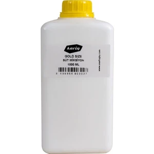 : Süt Miksiyon Yapıştırıcı Gold Size : 1000 ml