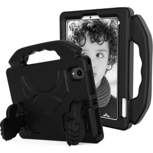 M.TK Moveteck Apple Ipad 10. Nesil 10.9" Kılıf Uyumlu Kılıf Çocuk Tablet Kılıf Standlı Ibuy Emoji Like Renkli