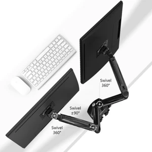 Nb F160 17-27" Çift Kol 2-9 kg Amortisörlü Monitör Stand Yeni Versiyon