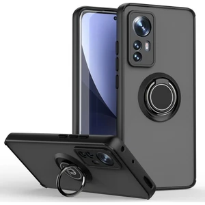 Xiaomi 12 Lite Kılıf Silikon Montreal Yüzüklü Standlı