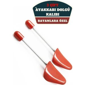 Kadın 36-41 Ayakkabı Dolgu Kalıbı 3 Çift 711526