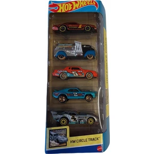 Hot Wheels 5'li Araba Seti - Circle Track 01806-HLY65