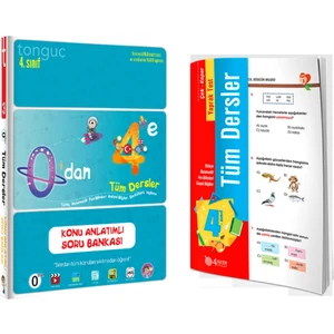 Tonguç Akademi Tonguç Yayınları 4. Sınıf Tüm Dersler 0 Dan 4 E Konu Anlatımlı Soru Bankası - Tüm Dersler Yaprak Test