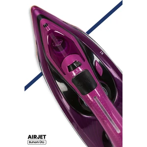 Airjet GM-7618M Buharlı Ütü Mor