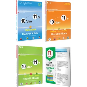 Tonguç Akademi 10'dan 11'e Hazırlık Seti