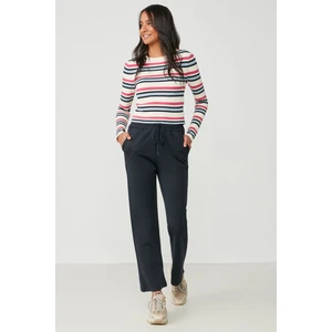Wide Leg Ispanyol Paça Eşofman Altı 804 Lacivert
