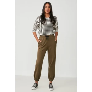 Jogger Lastikli Spor Eşofman Altı 806 Haki