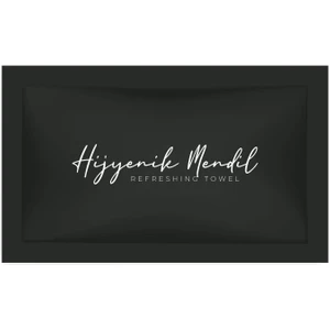Ambalaj Pazarı Hijyenik Mendil 6X10 cm (Füme) - 100 Adet