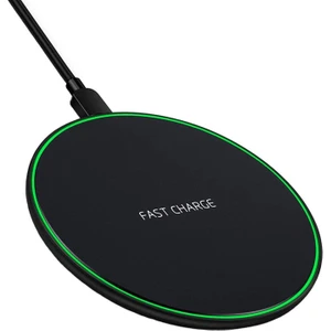 Universal 15W Wireless Kablosuz Hızlı Şarj Pedi Fast Wireless Charger Pad - AL3544