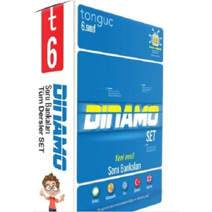 Tonguç Akademi 6. Sınıf Dinamo Tüm Dersler Soru Bankası Set (Ciltli)
