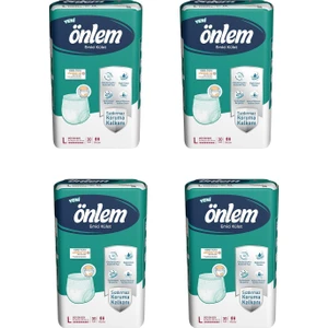  Önlem Yetişkin Emici Külot Bezi Büyük Boy ( Large ) 30 Adet x 4 Adet