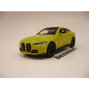 Bmw M4 Sarı Metal Çek Bırak Araba