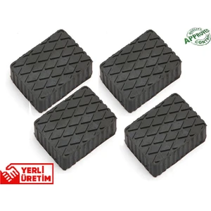 Kauçuk Lift Takozu 160X120 Yükseklik 30MM 4 Adet