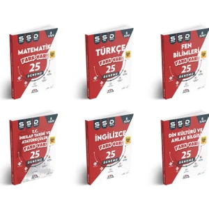 KVA Yayınları 8. Sınıf Sistematik Sarmal Deneme Seti 6 Kitap Tam Set 2023