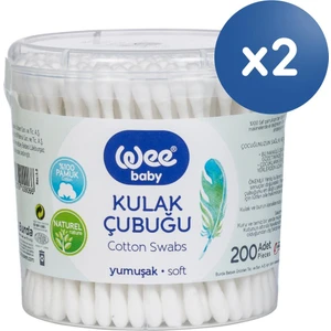 Wee Baby Kulak Temizleme Çubuğu Seti (200X2 400 Adet)
